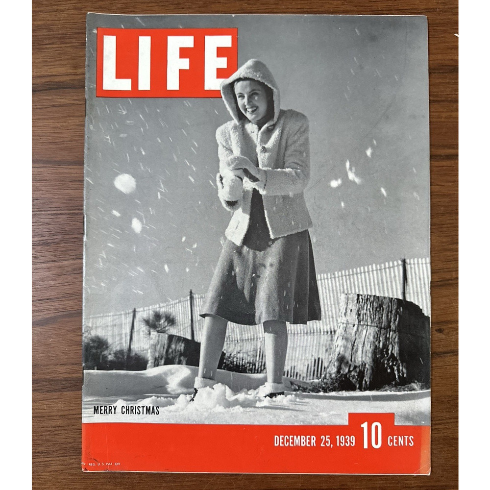 1939 December 25 LIFE Magazine John Curry Painting In Wisconsin (BM155)